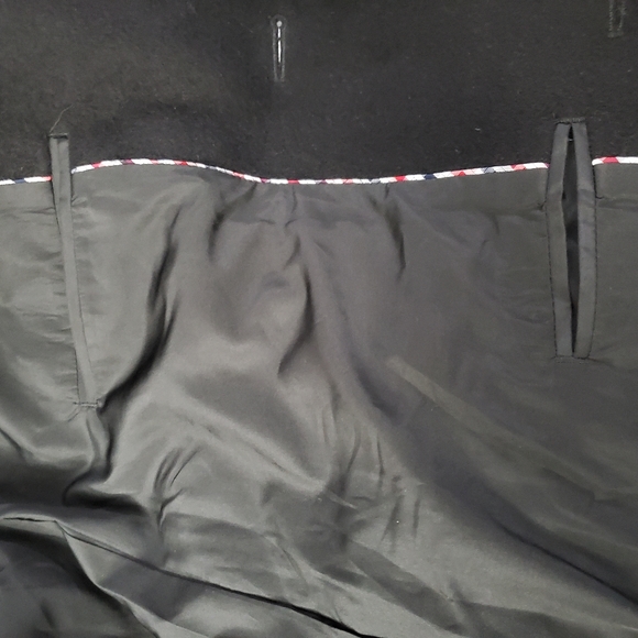 NWT BEN SHERMAN pea coat- XL Black - Picture 5 of 7